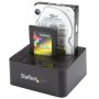 StarTech.com USB 3.0 / eSATA dubbel harde-schijf docking station met UASP voor 2,5/3,5 inch SATA SSD / HDD SATA 6 Gbps (SDOCK2U33EB) thumbnail