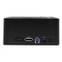StarTech.com USB 3.0 / eSATA dubbel harde-schijf docking station met UASP voor 2,5/3,5 inch SATA SSD / HDD SATA 6 Gbps (SDOCK2U33EB) thumbnail