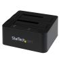 StarTech.com USB 3.0 / eSATA dubbel harde-schijf docking station met UASP voor 2,5/3,5 inch SATA SSD / HDD SATA 6 Gbps (SDOCK2U33EB) thumbnail