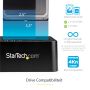 StarTech.com Dual Bay Hard Drive Cloner, Standalone USB 3.2 Gen 1 (5 Gbps) / eSATA naar 2.5/3.5" SATA III HDD/SSD Kloner/Copier, Harde Schijf Duplicator Dock, Hard Disk Copy (SDOCK2U33RE) thumbnail