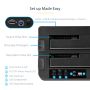 StarTech.com Dual Bay Hard Drive Cloner, Standalone USB 3.2 Gen 1 (5 Gbps) / eSATA naar 2.5/3.5" SATA III HDD/SSD Kloner/Copier, Harde Schijf Duplicator Dock, Hard Disk Copy (SDOCK2U33RE) thumbnail