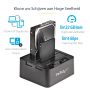 StarTech.com Dual Bay Hard Drive Cloner, Standalone USB 3.2 Gen 1 (5 Gbps) / eSATA naar 2.5/3.5" SATA III HDD/SSD Kloner/Copier, Harde Schijf Duplicator Dock, Hard Disk Copy (SDOCK2U33RE) thumbnail