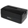 StarTech.com Single Bay USB 3.1 / eSATA naar SATA HDD Docking Station, USB 3.1 (10 Gbps) Hard Drive Dock, Externe 2.5/3.5" SATA III HDD/SSD Docking Station, Top-Loading Hard Drive Bay (SDOCKU313E) thumbnail