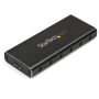 StarTech.com M.2 naar SATA SSD behuizing USB 3.1 (10Gbps) met USB-C kabel externe behuizing (SM21BMU31C3) thumbnail