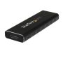 StarTech.com M.2 SSD Behuizing voor M.2 SATA SSDs - USB 3.0 (5Gbps) met UASP - Externe M.2 SSD Behuizing - Aluminum (SM2NGFFMBU33) thumbnail