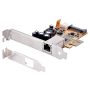 StarTech.com 1 Port 2.5Gbps PoE Netwerk Kaart, PCIe Ethernet Kaart met RJ45, 30W 802.3at PoE NIC voor Desktops/Servers, Low Profile Netwerk PoE LAN Adapter, NBaseT, Windows/Linux (ST1000PEXPSE) thumbnail