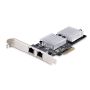 StarTech.com 2-Port 10GbE PCIe Netwerk Adapter Kaart, Netwerk Kaart voor PC/Desktop/Server, Zes Snelheden, PCIe Gigabit Ethernet Kaart met Jumbo Frame Ondersteuning, NIC/LAN Interface Kaart, 10GBASE-T en NBASE-T thumbnail