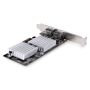 StarTech.com 2-Port 10GbE PCIe Netwerk Adapter Kaart, Netwerk Kaart voor PC/Desktop/Server, Zes Snelheden, PCIe Gigabit Ethernet Kaart met Jumbo Frame Ondersteuning, NIC/LAN Interface Kaart, 10GBASE-T en NBASE-T thumbnail