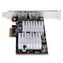 StarTech.com 2-Port 10GbE PCIe Netwerk Adapter Kaart, Netwerk Kaart voor PC/Desktop/Server, Zes Snelheden, PCIe Gigabit Ethernet Kaart met Jumbo Frame Ondersteuning, NIC/LAN Interface Kaart, 10GBASE-T en NBASE-T thumbnail