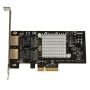 StarTech.com 2-poorts PCI Express (PCIe x4) gigabit ethernet server netwerk- adapter kaart Intel i350 NIC thumbnail