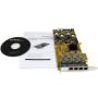 StarTech.com 4-poorts gigabit Power over Ethernet PCIe-netwerkkaart - PSE / PoE PCI Express NIC thumbnail
