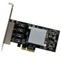 StarTech.com 4 poorts gigabit ethernet netwerkkaart PCI Express Intel 1350 NIC (ST4000SPEXI) thumbnail