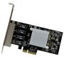 StarTech.com 4 poorts gigabit ethernet netwerkkaart PCI Express Intel 1350 NIC thumbnail