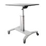 StarTech.com Mobiel zit-sta werkplek sta bureau computertafel (STSCART) thumbnail