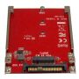StarTech.com M.2 schijf naar U.2 (SFF-8639) host adapter voor M.2 PCIe NVMe SSDs (U2M2E125) thumbnail