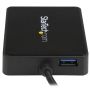 StarTech.com USB-C naar dual Gigabit Ethernet adapter met USB (Type-A) poort (US1GC301AU2R) thumbnail