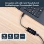 StarTech.com USB-C naar Gigabit Ethernet netwerkadapter - USB 3.0 - zwart (US1GC30B) thumbnail