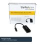 StarTech.com USB-C naar Gigabit Ethernet netwerkadapter - USB 3.0 - zwart (US1GC30B) thumbnail