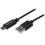 StarTech.com 4m USB-A naar USB-C Laadkabel, Charge & Sync, 3A, USB 2.0, USB-IF Gecertificeerd - Zwarte USB Oplaadkabel (USB2AC4M) thumbnail