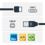 StarTech.com 3m USB-B naar USB-C Kabel, USB 2.0, Type C naar USB-B Data Transfer Kabel (USB2CB3M) thumbnail