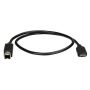 StarTech.com 50cm USB-B naar USB-C Kabel, USB 2.0, Type C naar USB-B Data Transfer Kabel (USB2CB50CM) thumbnail