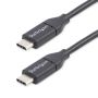 StarTech.com 50cm USB-C Laadkabel, Charge & Sync, 60W (3A) PD, USB 2.0, Laptop Type C Laadkabel - Zwarte USB-C Oplaadkabel thumbnail