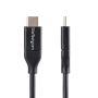 StarTech.com 50cm USB-C Laadkabel, Charge & Sync, 60W (3A) PD, USB 2.0, Laptop Type C Laadkabel - Zwarte USB-C Oplaadkabel thumbnail