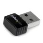 StarTech.com USB 2.0 300 Mbps Mini draadloos-N netwerkadapter 802.11n 2T2R wifi-adapter (USB300WN2X2C) thumbnail