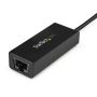 StarTech.com USB 3.0 naar Gigabit Ethernet Adapter voor Windows en Mac - 10/100/1000 NIC Netwerk Converter - USB naar RJ45 Gb Netwerk Adapter voor Laptop en Desktop Computers - USB Bus Powered (USB31000S) thumbnail