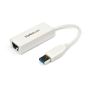 StarTech.com USB 3.0 naar Gigabit Ethernet Netwerkadapter, 10/100/1000 Mbps NIC, USB naar RJ45 GbE LAN Adapter voor PC, Laptop of MacBook (USB31000SW) thumbnail