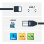 StarTech.com 2m USB-B naar USB-C Kabel, USB 5Gbps, USB3.0 Type C naar USB-B Data Transfer Kabel thumbnail