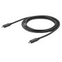StarTech.com USB-C kabel met Power Delivery (3A) - M/M - 2 m - USB 3.0 (5Gbps) - USB-IF gecertificeerd (USB315CC2M) thumbnail