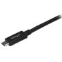 StarTech.com 50cm USB-C Kabel, USB 10Gbps, 60W (3A) Power Delivery, 8K 60Hz / 4K 144Hz DP Alt Mode - Thunderbolt Compatibel (USB31CC50CM) thumbnail