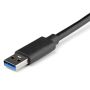 StarTech.com USB 3.0 naar Dual Port Gigabit Ethernet Adapter, USB 3.0 Netwerkadapter NIC met USB Poort, USB naar 2x RJ45 LAN GbE Adapter, USB Passthrough thumbnail