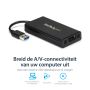 StarTech.com USB 3.0 naar 4K DisplayPort externe Multi-Monitor grafische videoadapter – DisplayLink gecertificeerd – Ultra HD 4K (USB32DP4K) thumbnail