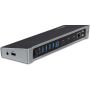 StarTech.com Triple Monitor USB 3.0 Docking Station met 2x 4K DisplayPort & HDMI - 5 Port USB-A Hub (1x Fast-Charge), 3.5mm Audio, GbE - USB Type A Universeel Laptop Dock voor MacOS / Windows (USB3DOCKH2DP) thumbnail