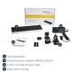 StarTech.com Triple Monitor USB 3.0 Docking Station met 2x 4K DisplayPort & HDMI - 5 Port USB-A Hub (1x Fast-Charge), 3.5mm Audio, GbE - USB Type A Universeel Laptop Dock voor MacOS / Windows (USB3DOCKH2DP) thumbnail
