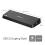 StarTech.com USB 3.0 Dock, Dual Monitor met HDMI & 4K DisplayPort, USB 3.0 naar 4x USB-A, Ethernet, HDMI en DP, Universeel USB Type A Laptop Docking Station voor Mac & Windows (USB3DOCKHDPC) thumbnail