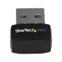 StarTech.com USB Wi-Fi adapter AC600 Dual-Band Nano adapter draadloos thumbnail