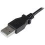 StarTech.com Micro-USB Oplaad en sync kabel M/M rechtsgehoekte Micro-USB 24 AWG 0.5 m (USBAUB50CMRA) thumbnail