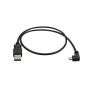 StarTech.com Micro-USB Oplaad en sync kabel M/M rechtsgehoekte Micro-USB 24 AWG 0.5 m (USBAUB50CMRA) thumbnail