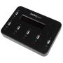 StarTech.com Standalone 1 naar 5 USB Thumb Drive Cloner en Wisser, Multiple USB Flash Drive Kloner,System/File/Whole-Drive Copy aan 1.5 GB/min, Single en 3-Pass Erase, LCD Display (USBDUP15) thumbnail