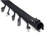 StarTech.com 1m Kabelmantel uit Neopreen Rubber met Rits en Gesp 3cm Diameter Computer/Stroom/Netwerk/AV Kabelmanager Flexibele Kabelslang/Kabelsok/Kabelkous Zwart (WKSTNCMZP) thumbnail