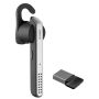 Jabra Stealth UC Headset Draadloos oorhaak, In-ear USB Type-C Bluetooth Zwart (5578-230-109) thumbnail