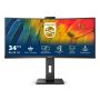 Philips 5000 series 34B1U5600CH/23 computer monitor 86,4 cm (34") 3440 x 1440 Pixels Wide Quad HD LCD Zwart (34B1U5600CH/23) thumbnail