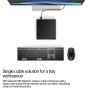HP EliteDesk 8 Mini G1i AI Intel Core Ultra 7 265T 16 GB DDR5-SDRAM 512 GB SSD Windows 11 Pro Mini PC AI PC Black (998S9ET) thumbnail