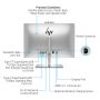 HP EliteOne 870 G9 All-in-One Touchscreen PC (A0YZ3EA) thumbnail