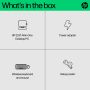 HP 24-cr0047na Intel Core i5-1335U 8GB RAM 512GB SSD 23.8  Full HD Windows 11 Home All-in-One Desktop PC - White - BM5L5EA#ABU (BM5L5EA) thumbnail