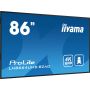 iiyama LH8664UHS-B2AG beeldkrant Digitale signage flatscreen 2,17 m (85.6") Wifi 500 cd/m² 4K Ultra HD Zwart Type processor Android 11 24/7 (LH8664UHS-B2AG) thumbnail