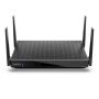 Linksys HYDRA PRO 6E draadloze router Gigabit Ethernet Tri-band (2,4 GHz / 5 GHz / 6 GHz) Zwart (MR7500) thumbnail